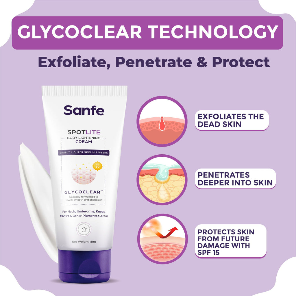 Sanfe spotlite body lightening Cream