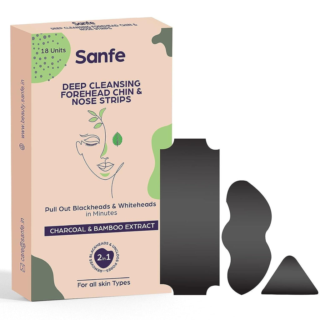 Sanfe Beauty Deep Cleansing Forehead Chin And Nose Strips