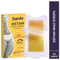 Sanfe Detan Wax Strips, Effortlessly Removes Tan And Body Hair, Enjoy Smooth, Radiant Skin