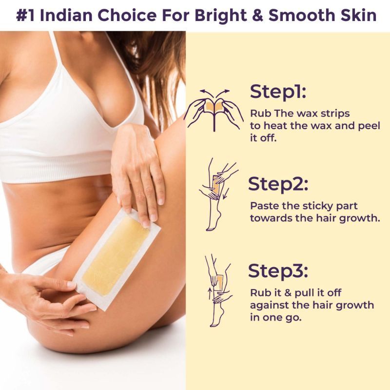 Sanfe Detan Wax Strips, Effortlessly Removes Tan And Body Hair, Enjoy Smooth, Radiant Skin