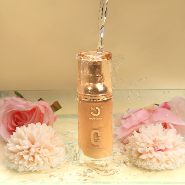 Matt look Zero Pore Oil Control Full Coverage Matte Foundation