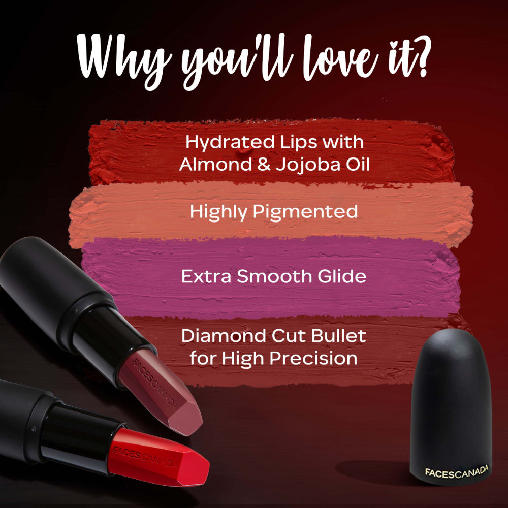 Faces Canada Weightless Matte Finish Lipstick