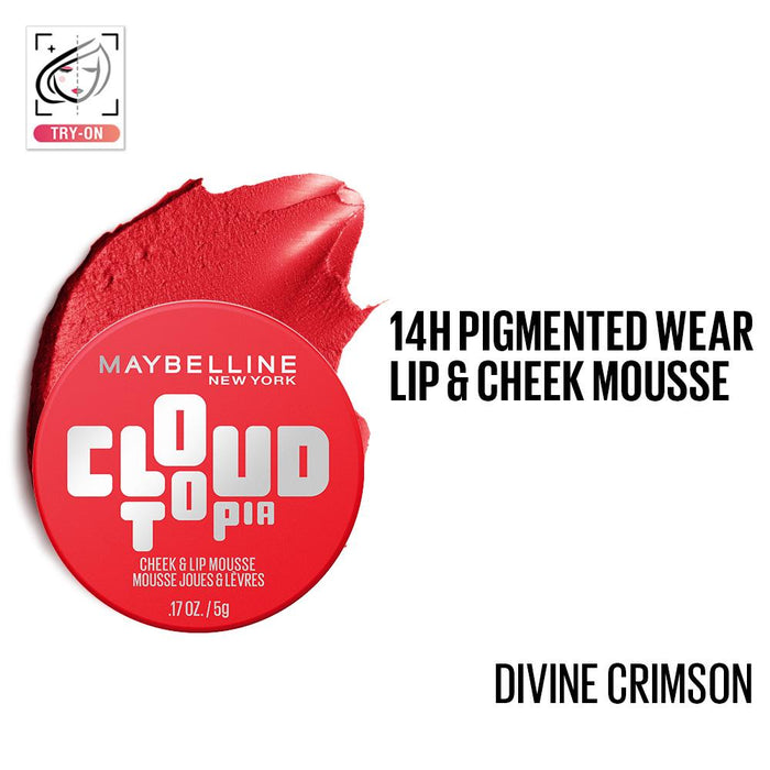 Maybelline New York Cloudtopia Cheek & Lip Mousse Blush