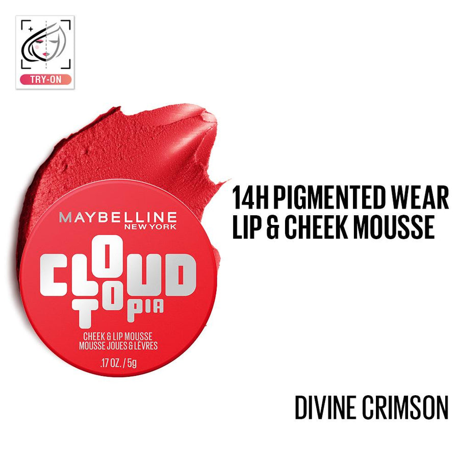 Maybelline New York Cloudtopia Cheek & Lip Mousse Blush