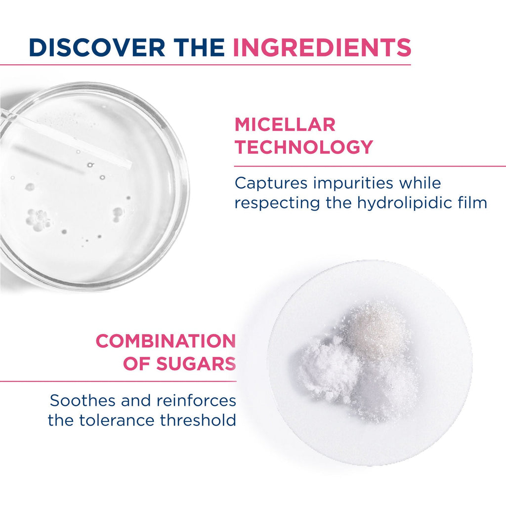 Bioderma Dermatological Micellar Water Sensibio H2O - Gently Removes Makeup Prevents Clogged Pores