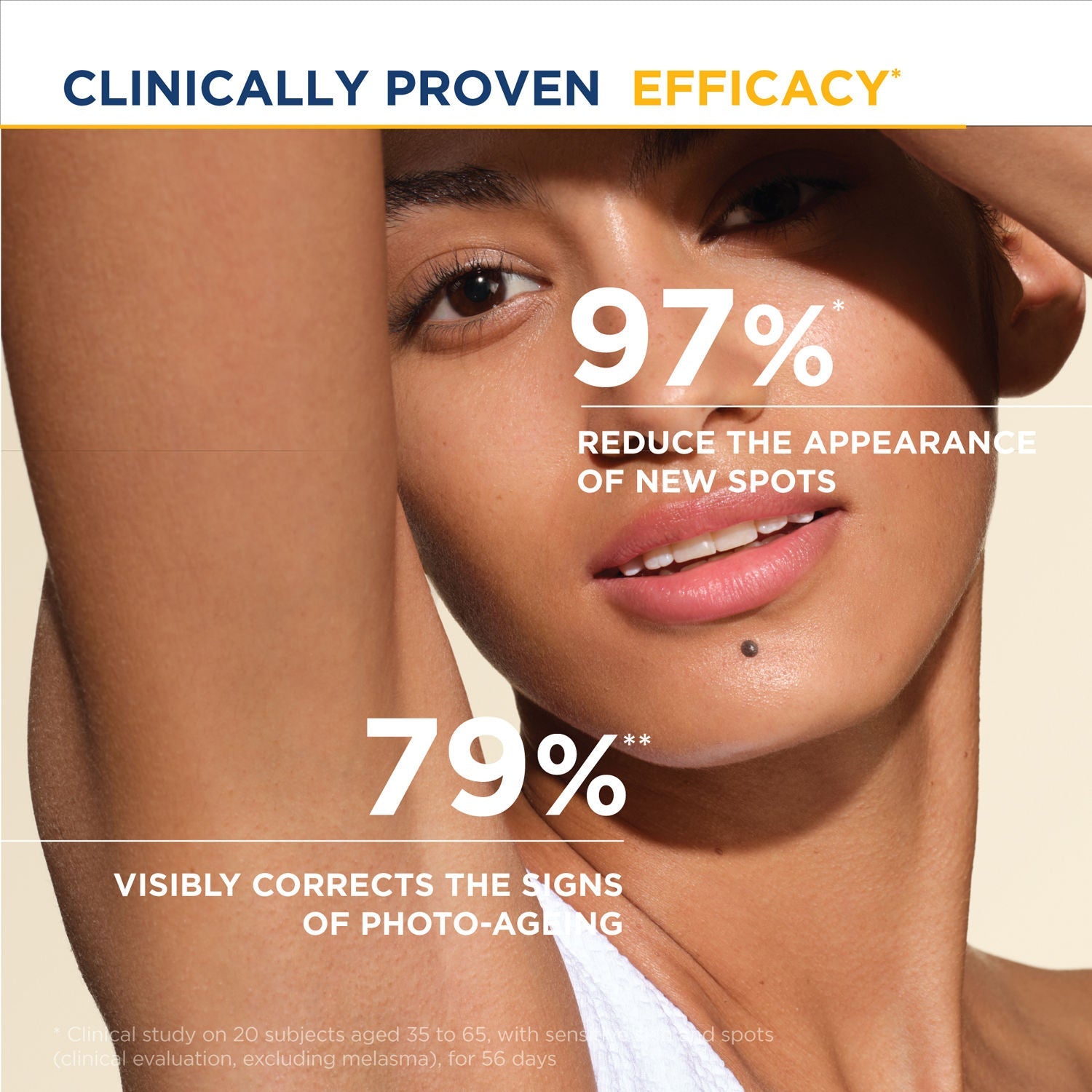 Bioderma Photoderm Spot-Age SPF 50+ PA++++ Anti-Ageing Sunscreen for Dark Spots | In Vivo Tested