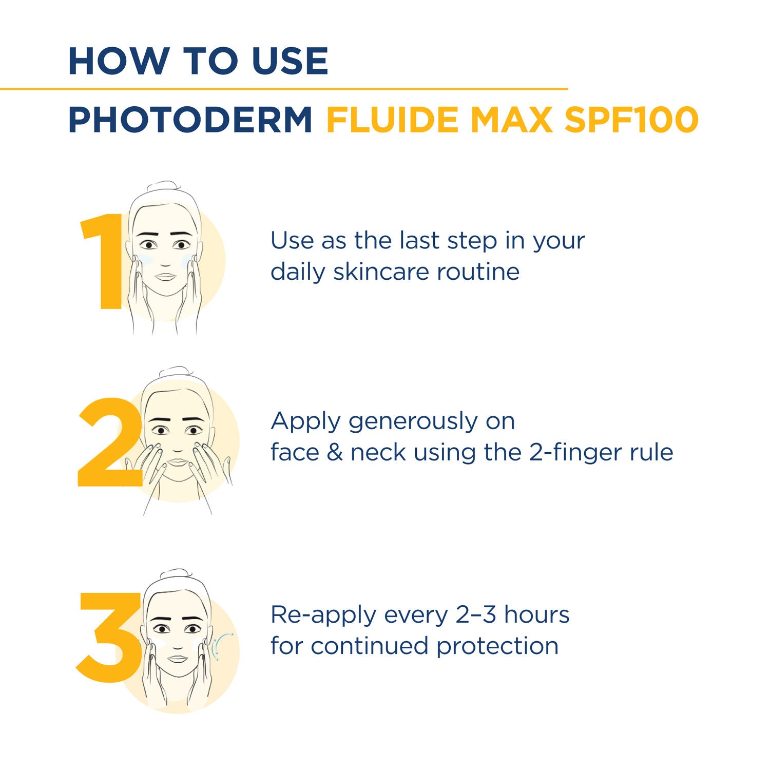 Bioderma Photoderm Fluide Max SPF 100 PA++++ Tinted Sunscreen for Sensitive Skin | In Vivo Tested