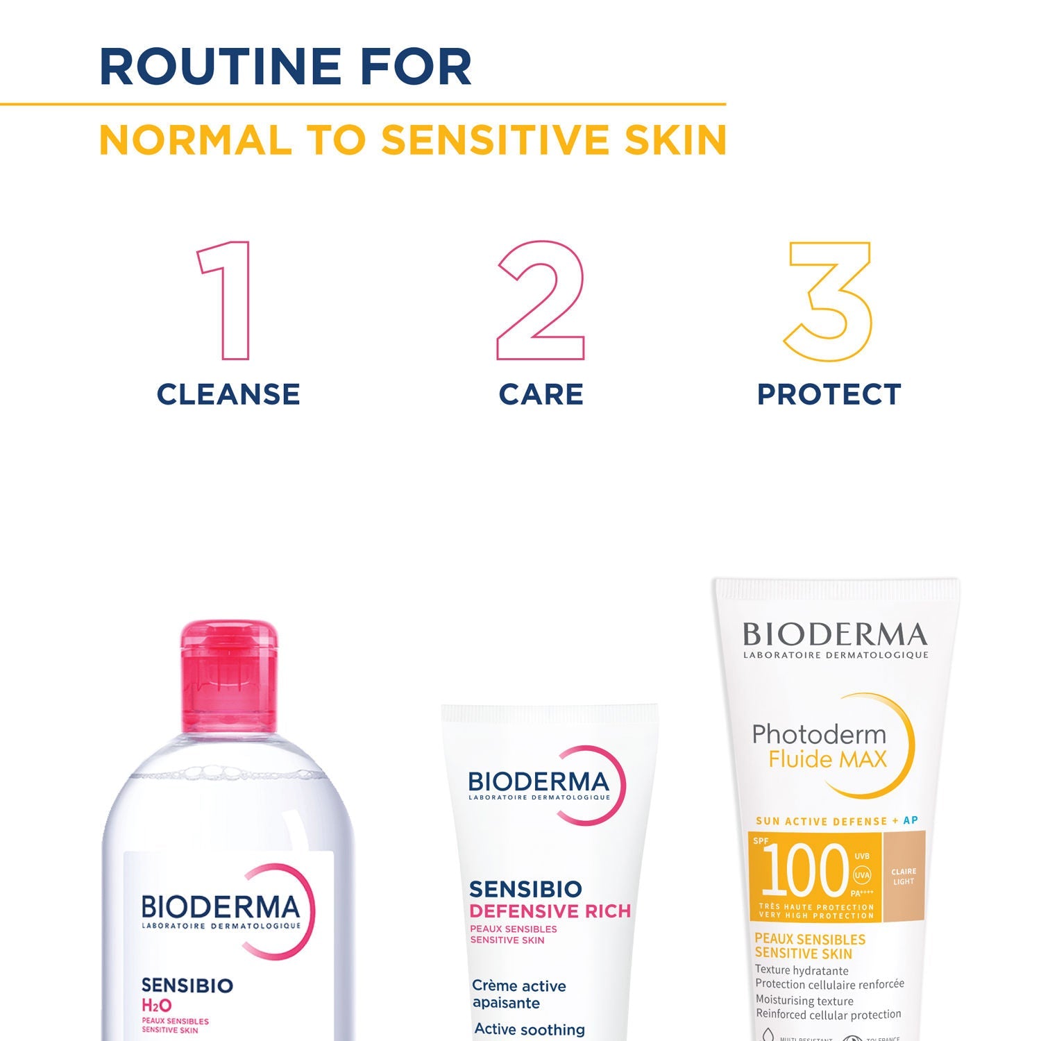 Bioderma Photoderm Fluide Max SPF 100 PA++++ Tinted Sunscreen for Sensitive Skin | In Vivo Tested