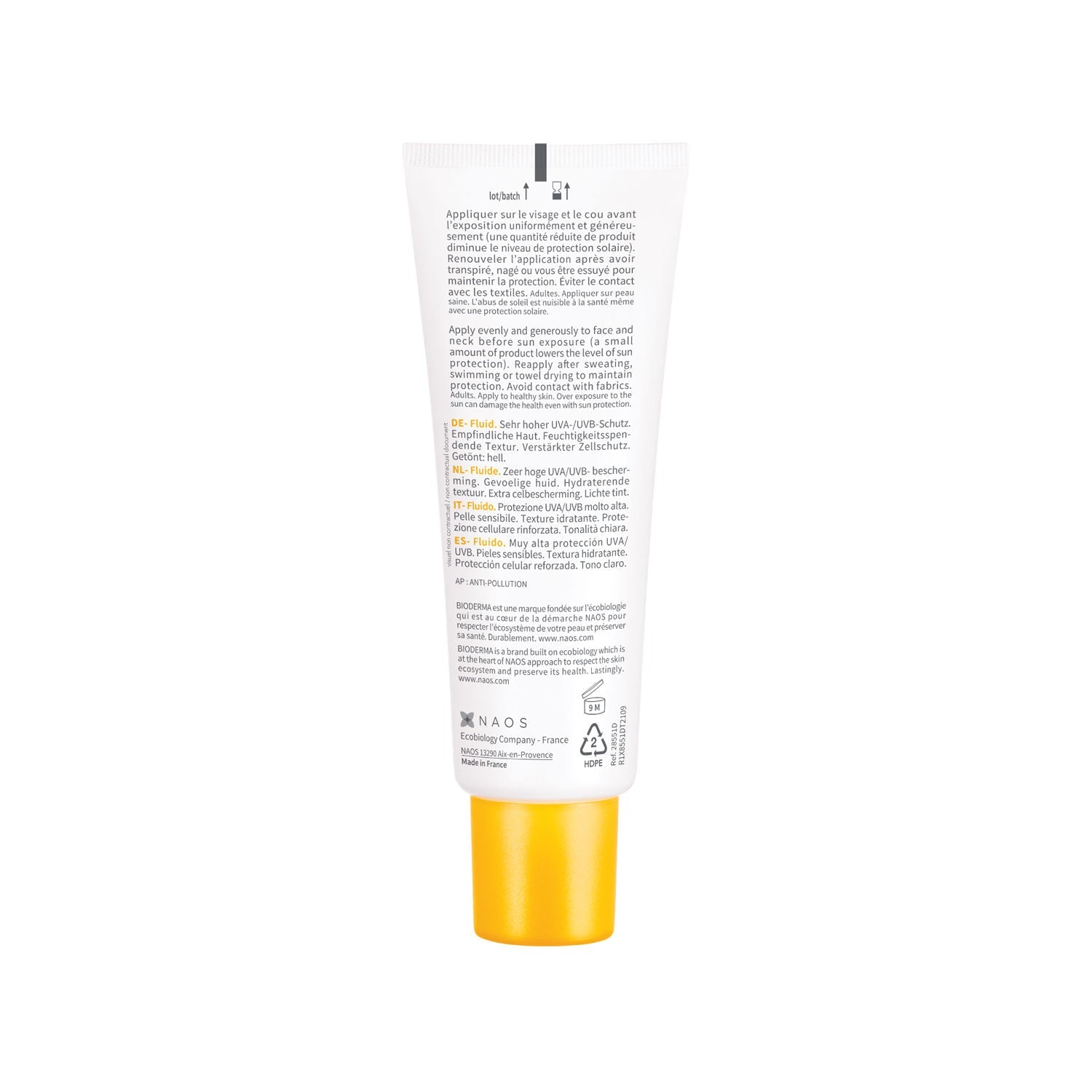 Bioderma Photoderm Fluide Max SPF 100 PA++++ Tinted Sunscreen for Sensitive Skin | In Vivo Tested