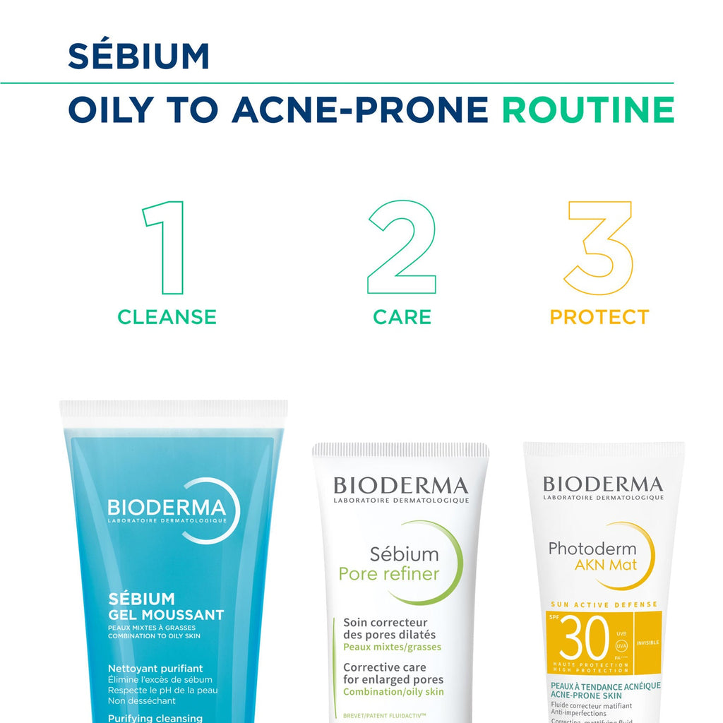 Bioderma Pore Corrector Sebium With Salicylic Acid For Combination To Oily Skin