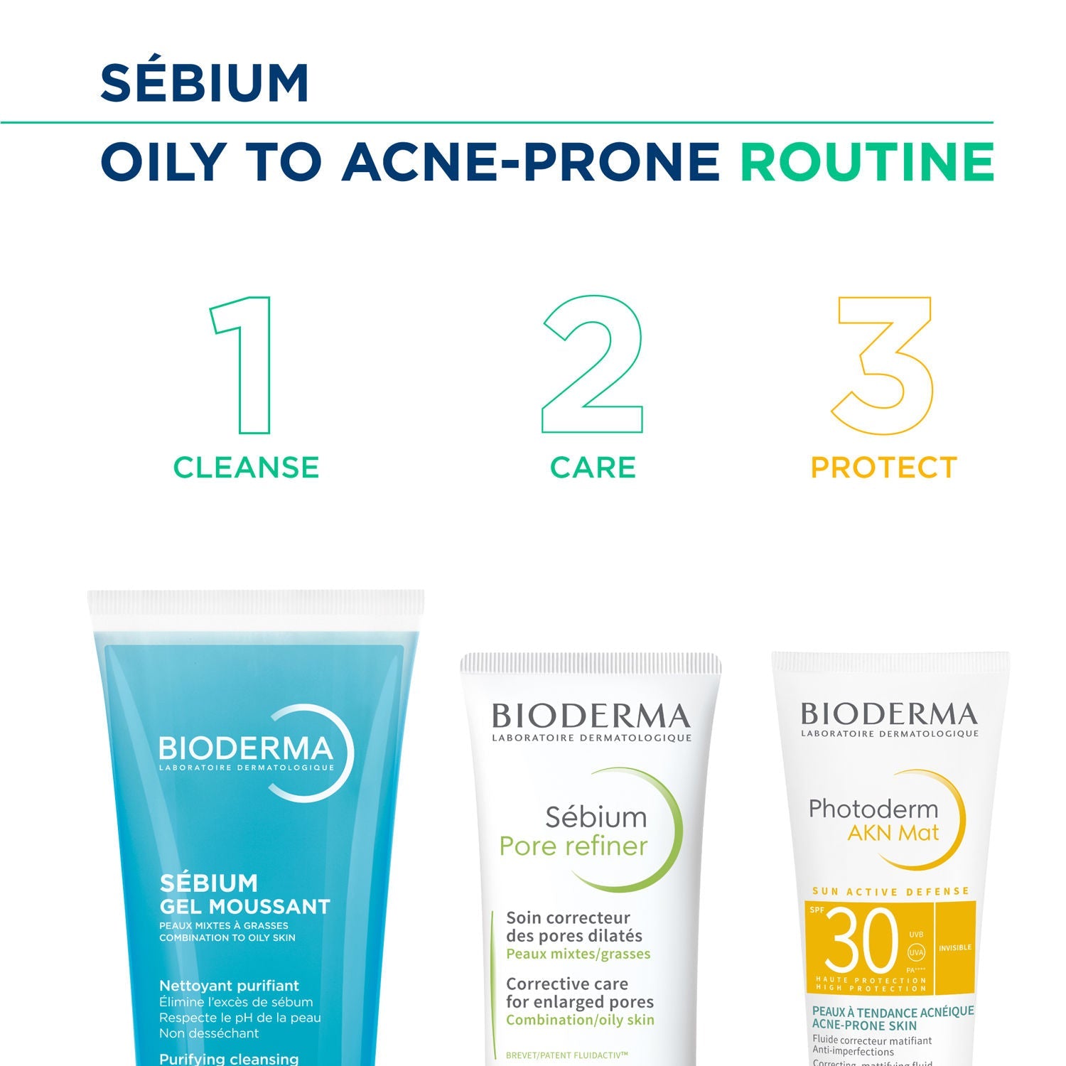 Bioderma Pore Corrector Sebium With Salicylic Acid For Combination To Oily Skin