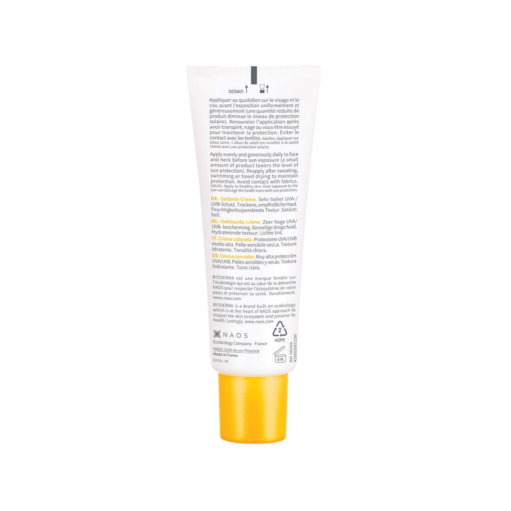 Bioderma Photoderm Crème SPF 50+ PA++++ Hydrating Sunscreen for Normal to Dry Skin | In Vivo Tested
