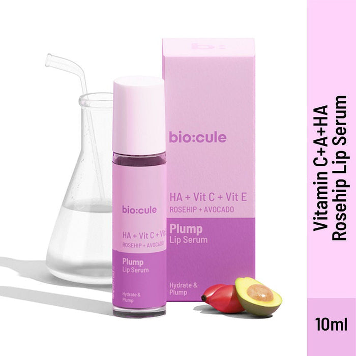 Biocule Vitamin C Rosehip Plump Lip Plumping Serum Roll-on