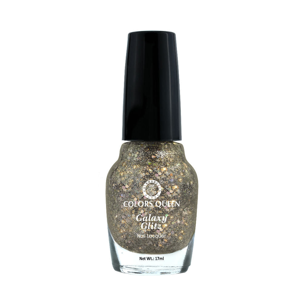 Colors Queen Galaxy Glitz Nail Paint