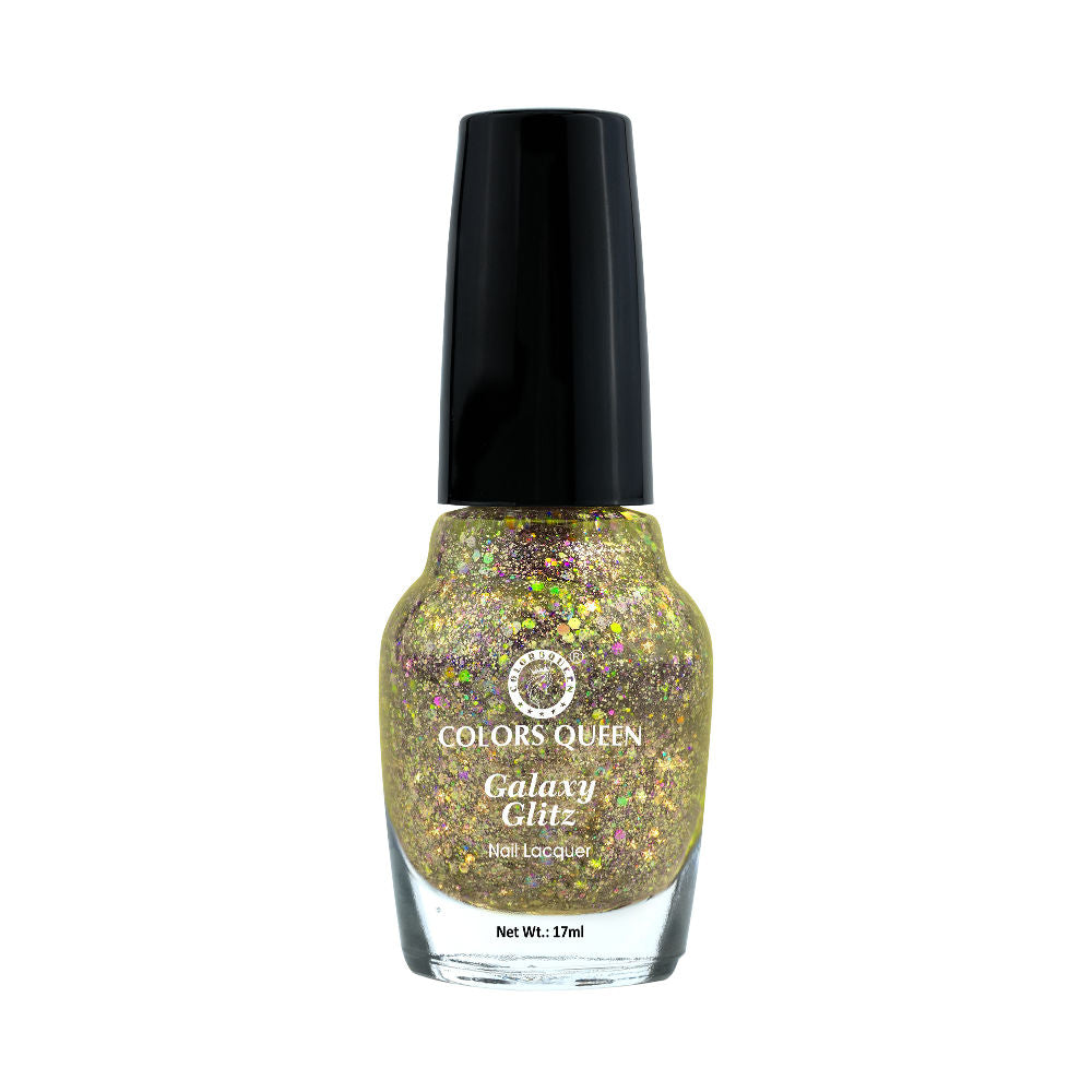 Colors Queen Galaxy Glitz Nail Paint