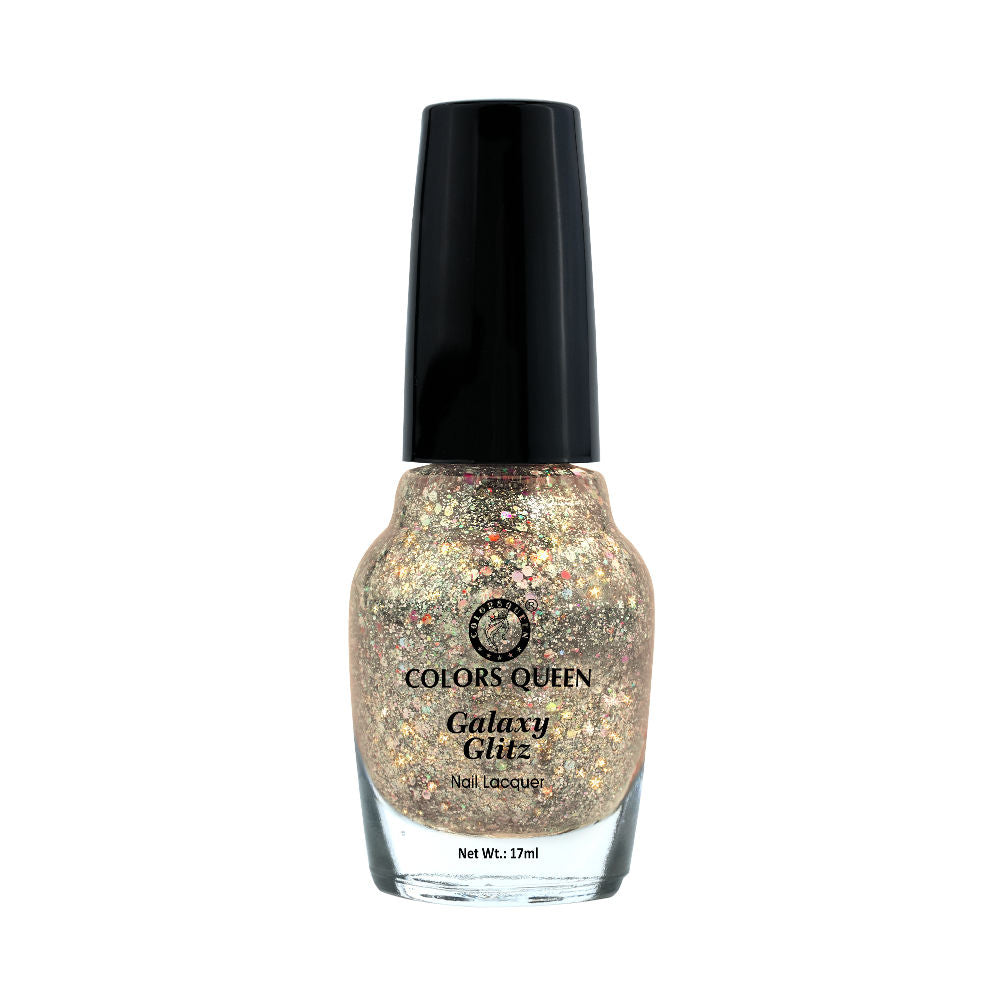 Colors Queen Galaxy Glitz Nail Paint