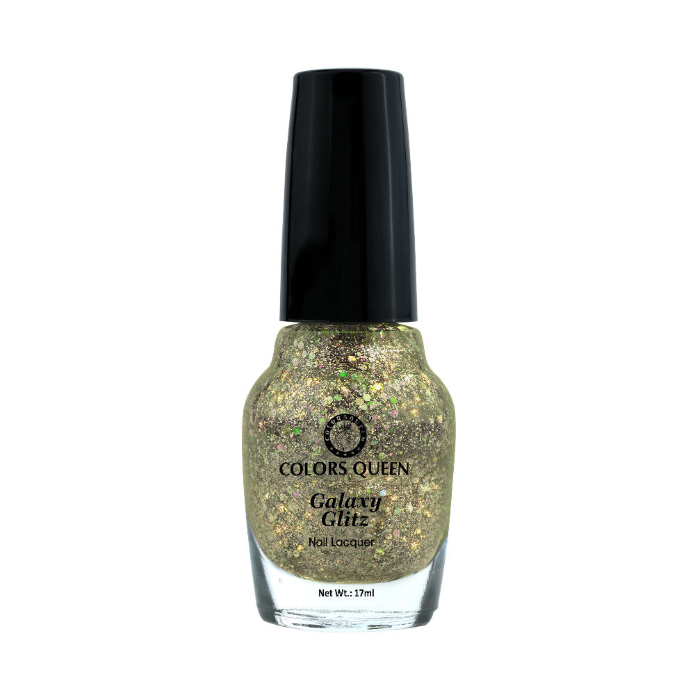 Colors Queen Galaxy Glitz Nail Paint
