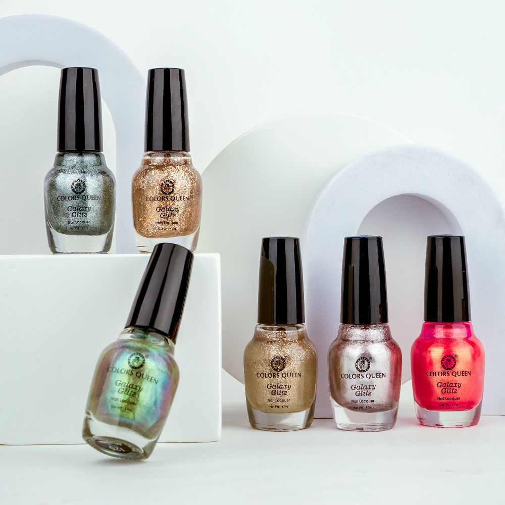 Colors Queen Galaxy Glitz Nail Paint