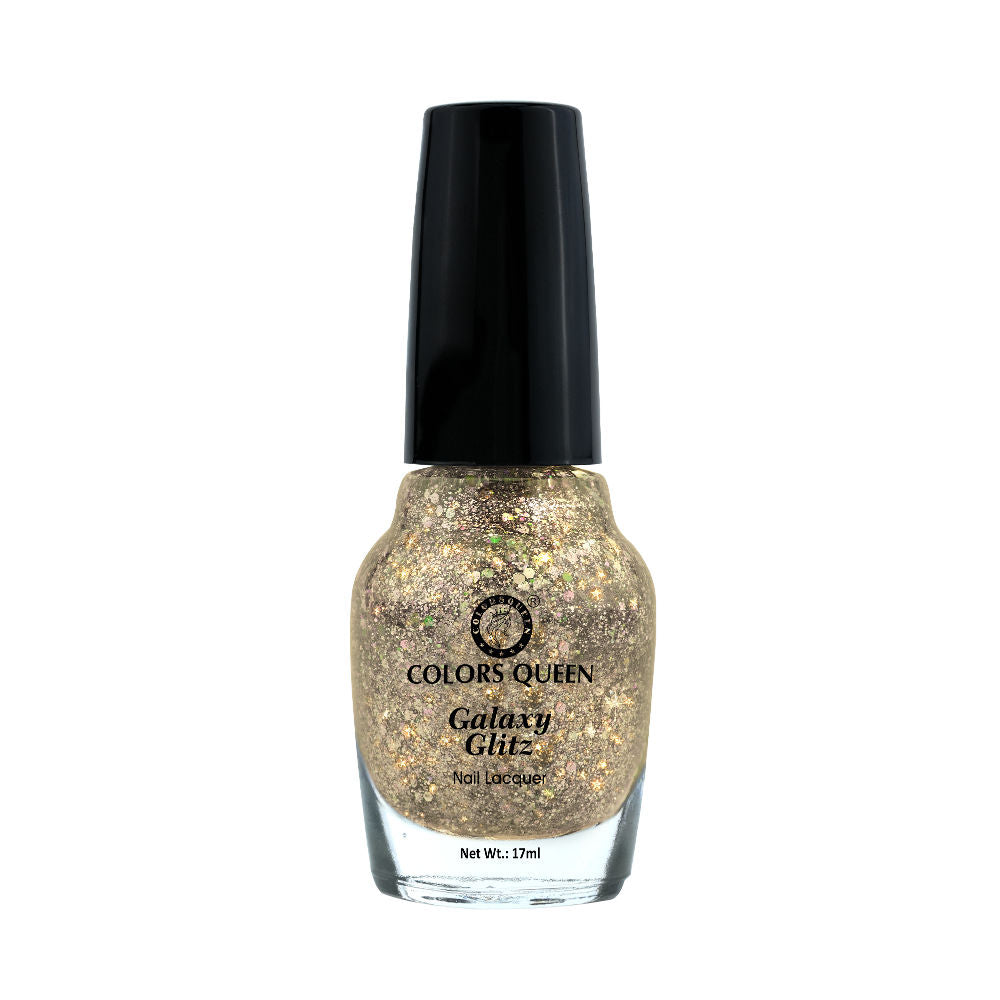 Colors Queen Galaxy Glitz Nail Paint