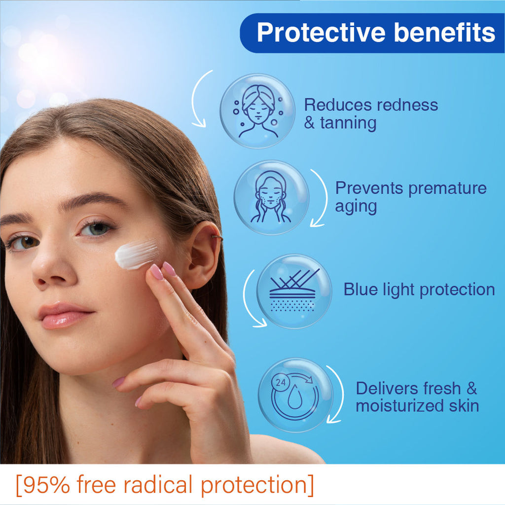 Ayouthveda Sun Turn+ SPF 50 Cream with Hyaluronic Acid to Protect Skin from Harmful UVA & UVB Rays
