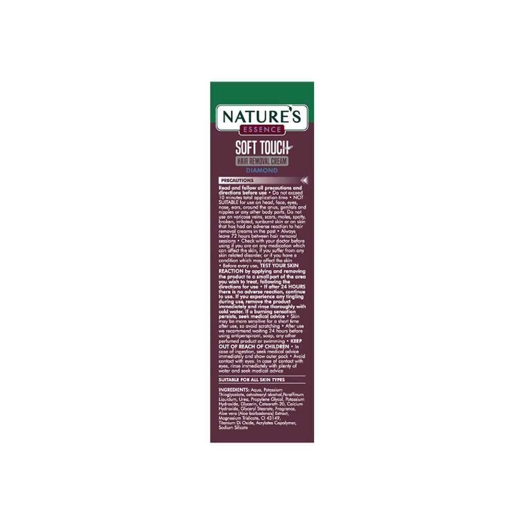 Nature's Essence Soft Touch Hair Removal Cream Diamond For All Skin Types