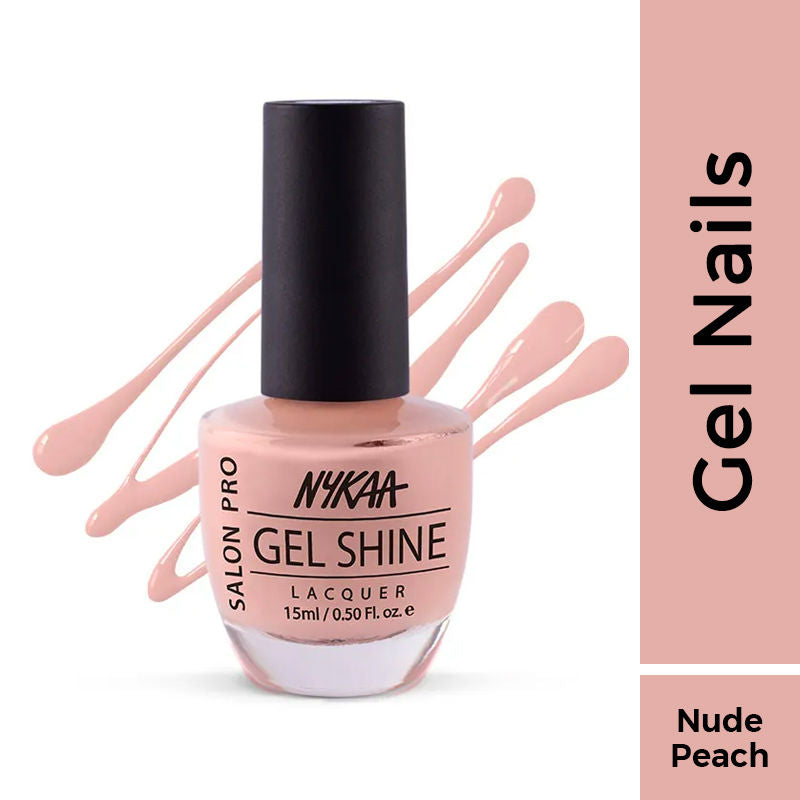 Nykaa Salon Pro Shine Gel Nail Polish - Florence Spritz 51