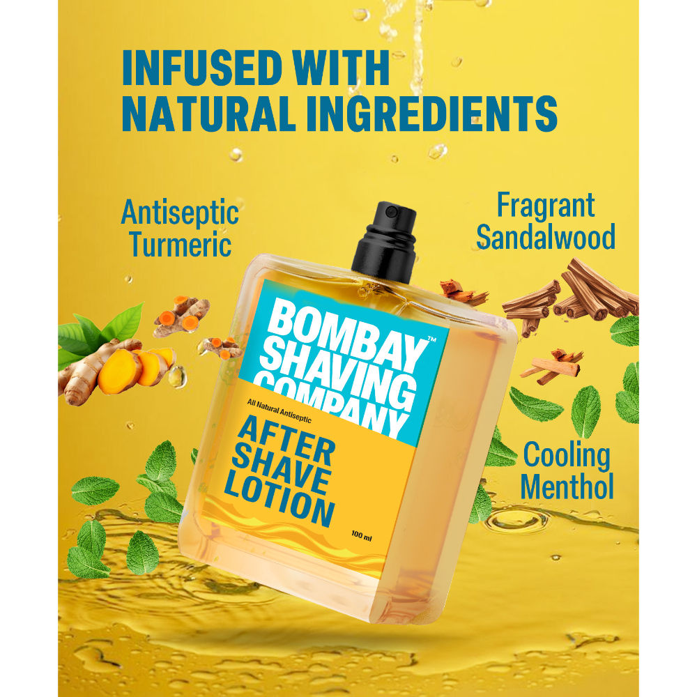 Bombay Shaving Company Turmeric And Sandalwood After Shave Lotion