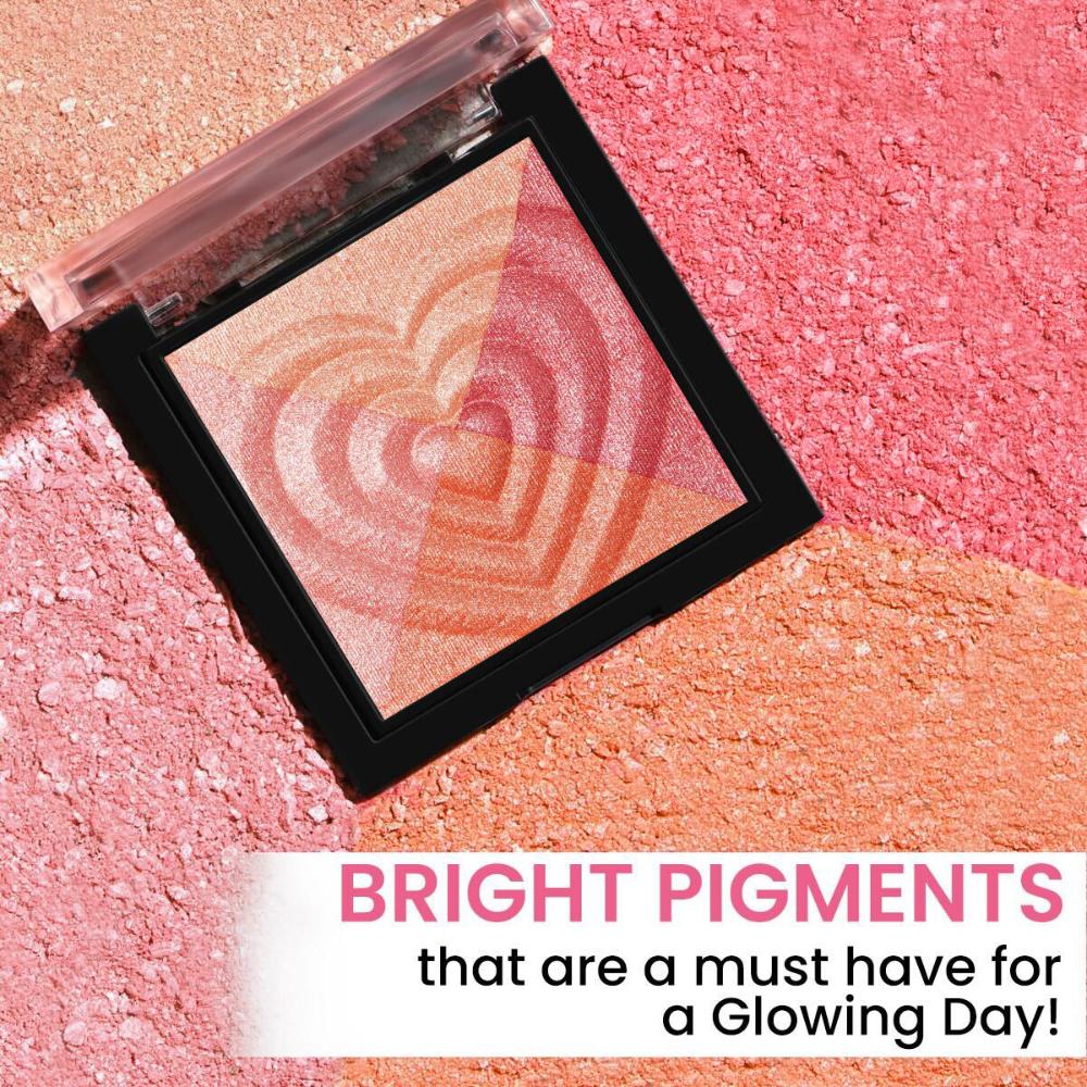 Insight Cosmetics Glow Play Blush & Highlighter 01 Flamingo