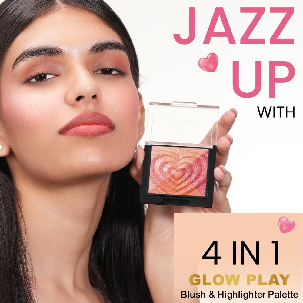 Insight Cosmetics Glow Play Blush & Highlighter 01 Flamingo