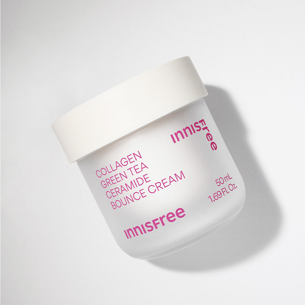 Innisfree Collagen Booster Green Tea Cream - Firming & Hydrating Care