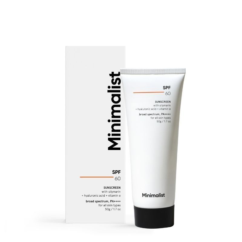 Minimalist SPF 60 PA ++++ Sunscreen - Pregnancy & Lactation Safe For Sensitive Skin