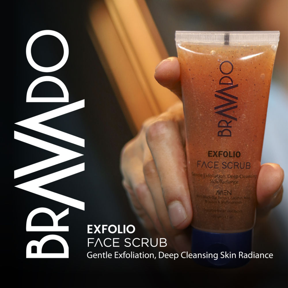 BRAVADO Exfolio Face Scrub