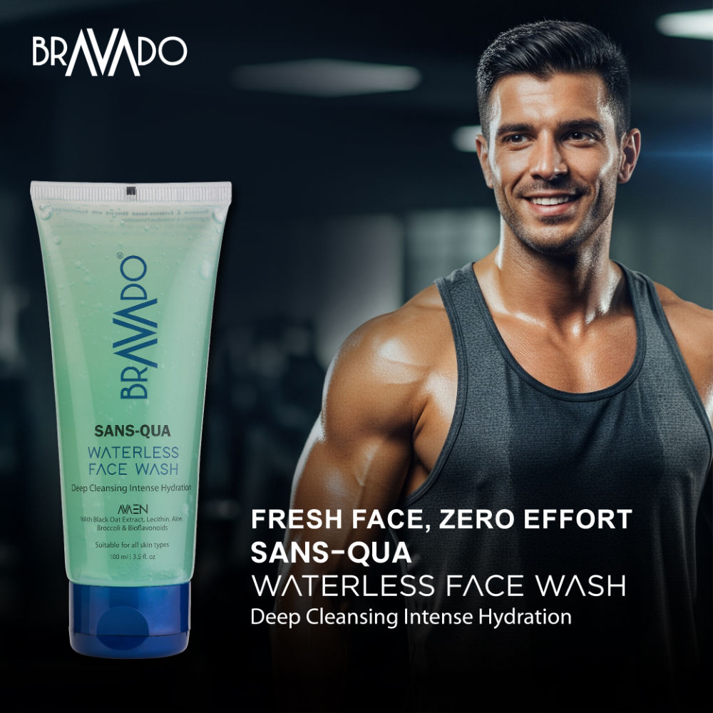 BRAVADO Sans-Qua Waterless Face Wash