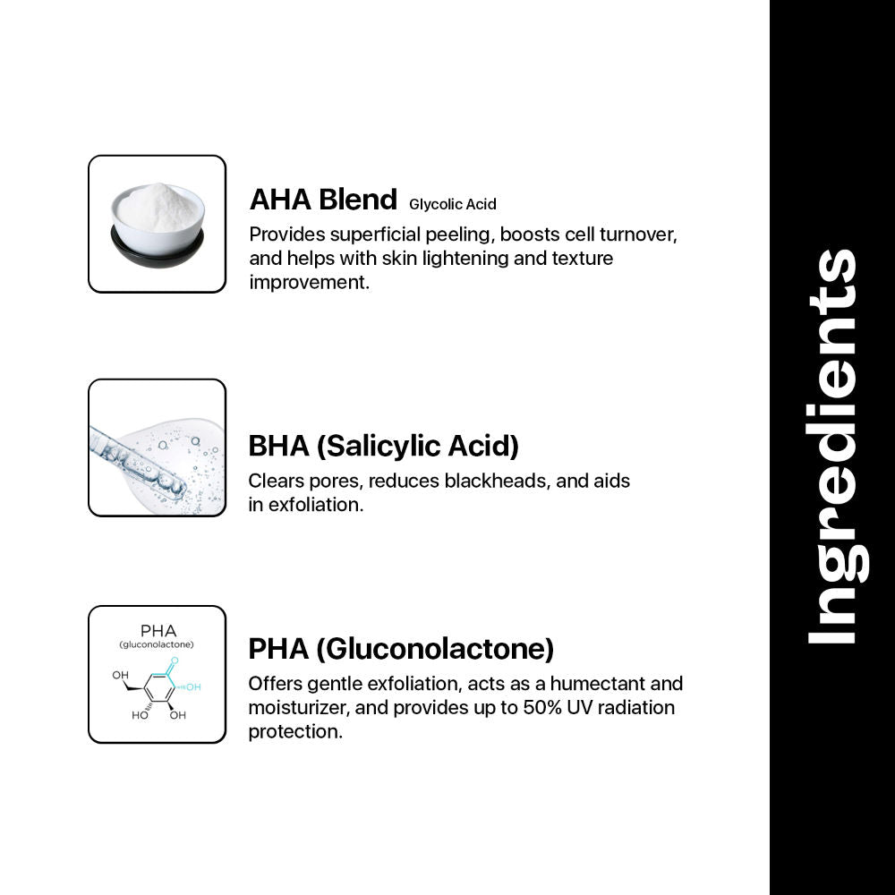 Underated Multipurpose Toning Solution With 8% Glycolic Acid + 1% Salicylic Acid + 1% GDL