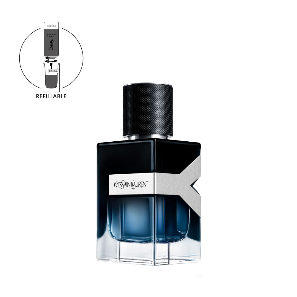 Yves Saint Laurent Y Eau De Parfum With Clean Geranium, Vibrant Sage And Sensual Woody Essence