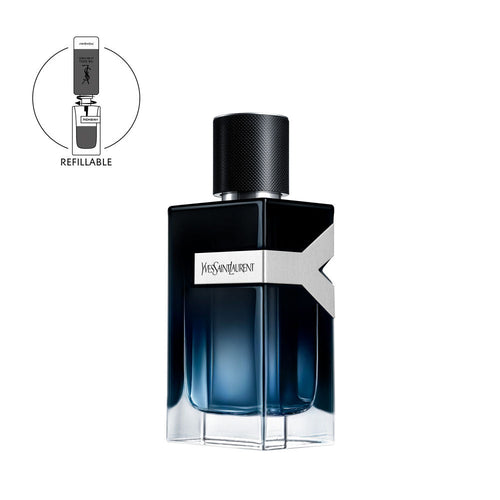 Yves Saint Laurent Y Eau De Parfum With Clean Geranium, Vibrant Sage And Sensual Woody Essence