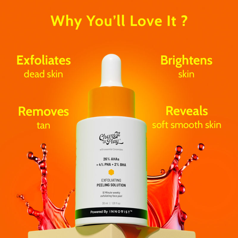 Chemist at Play 26% AHA 2% BHA 4% PHA Exfoliating Peeling Solution Aha Bha Peeling Solution