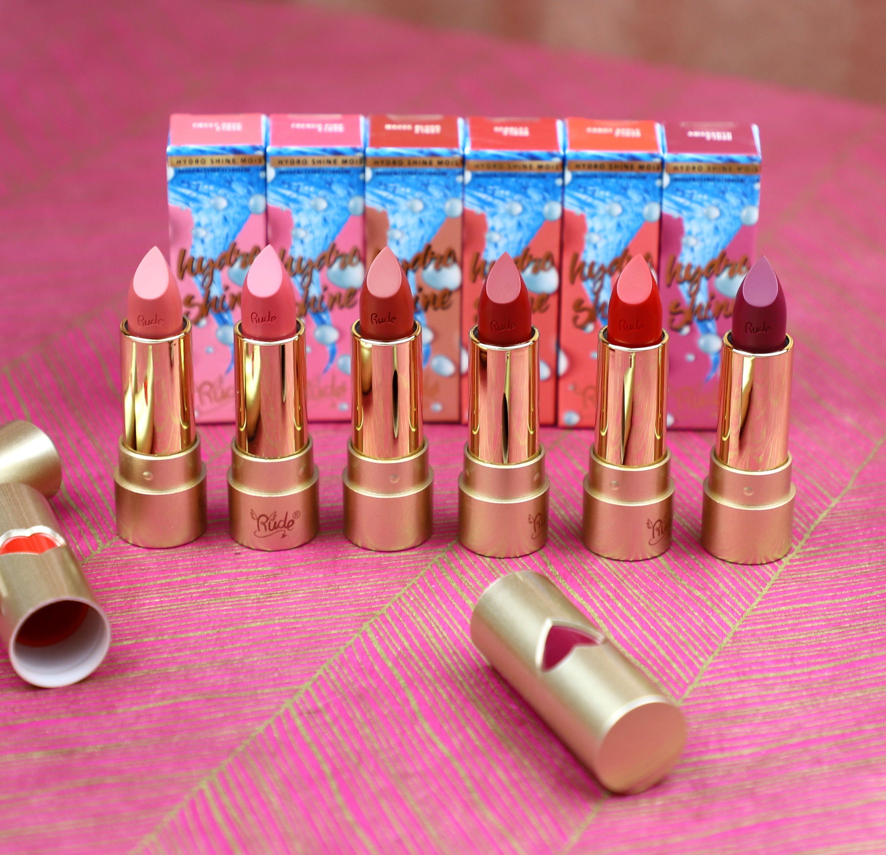 Rude Cosmetics Hydro Shine Moisturizing Lipstick