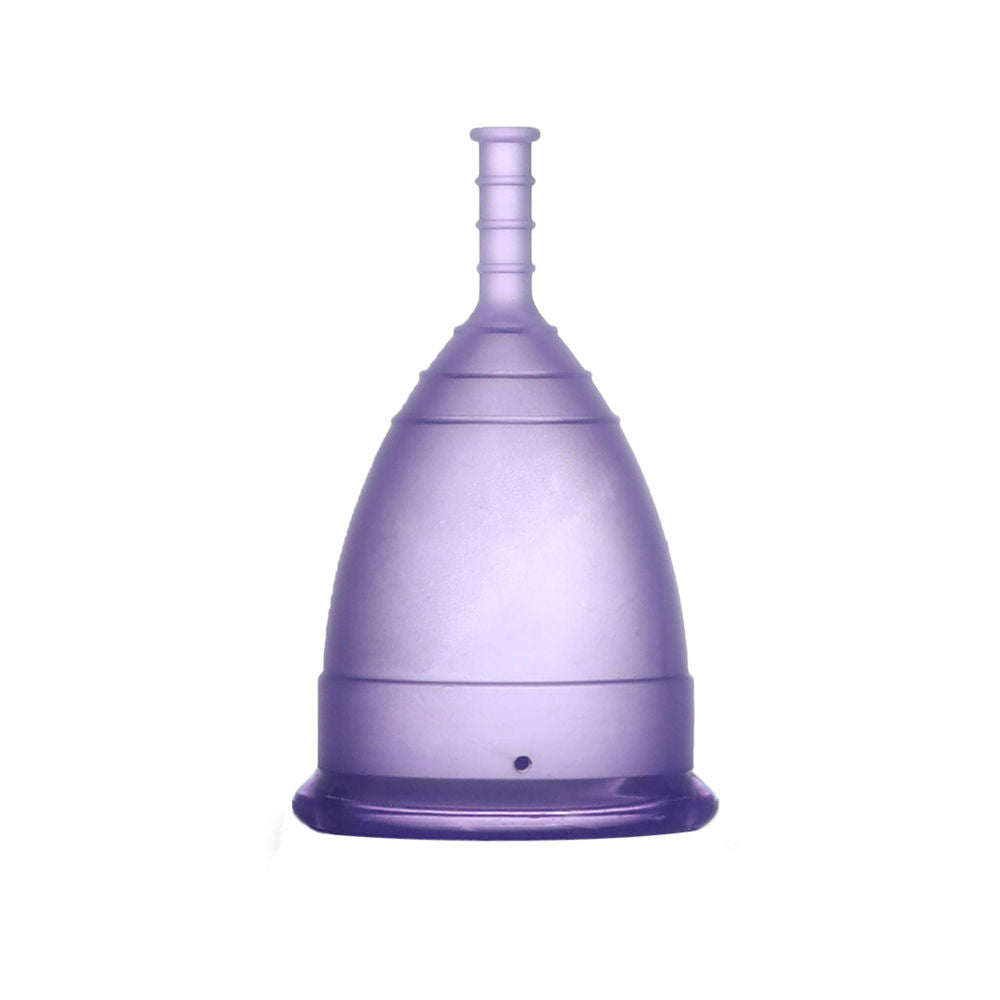 Imasafe 100% Medical Grade Silicone Menstrual Cup Ultra Soft Purple-Small