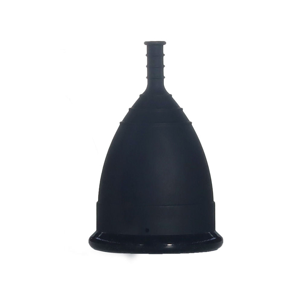 Imasafe 100% Medical Grade Silicone Menstrual Cup Ultra Soft Black-Large