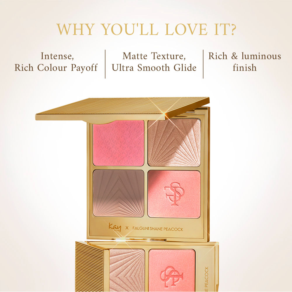 Kay Beauty x Falguni Shane Peacock Luxe Face Palette
