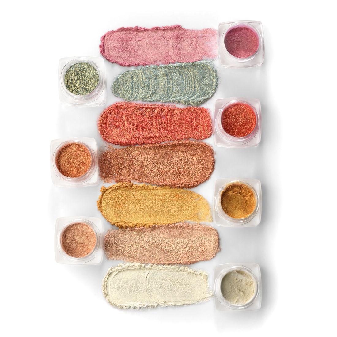 PAC Pigment Tower Fairy Light - 7 in 1 Loose Glitter Eyeshadow, High Impact Payoff, Non Chunky