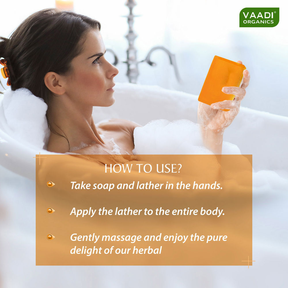 Vaadi Herbals Divine Sandal Soap Skin Lighting Therapry