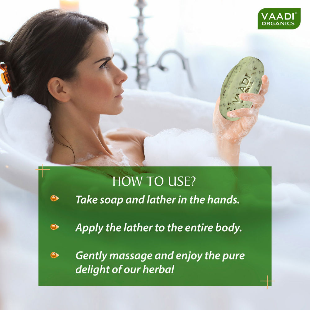 Vaadi Herbals Neem Patti Soap - Contains Pure Neem Leave