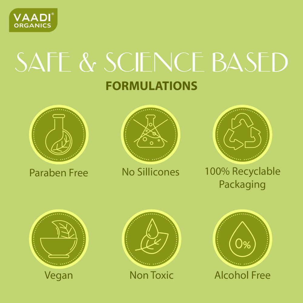 Vaadi Herbals Enticing Lemongrass Scrub Soap With Charcoal