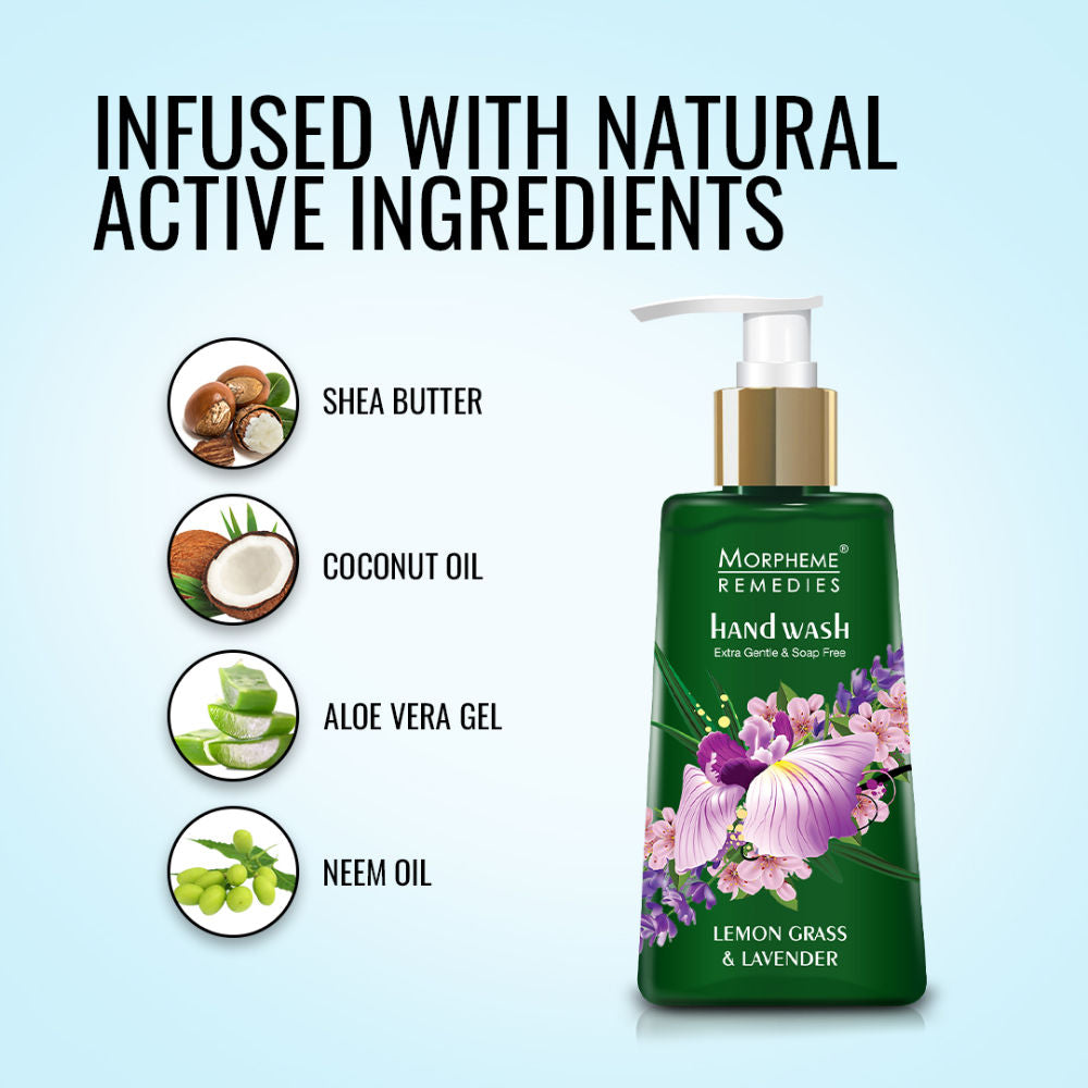 Morpheme Remedies Hand Wash With Lemon Grass & Lavender