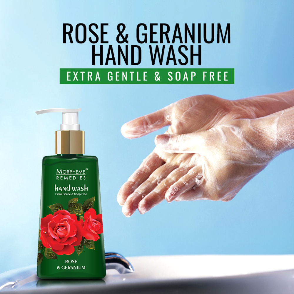 Morpheme Remedies Hand Wash With Rose & Geranium