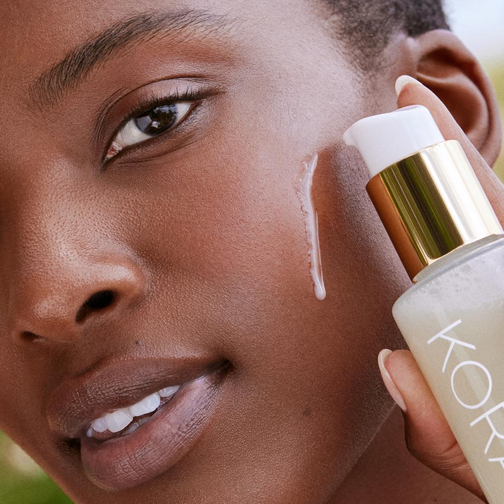 Kora Organics Milky Mushroom Gentle Cleansing Oil Removes Makeup Dirt Oil For Clear Soft Smooth Skin