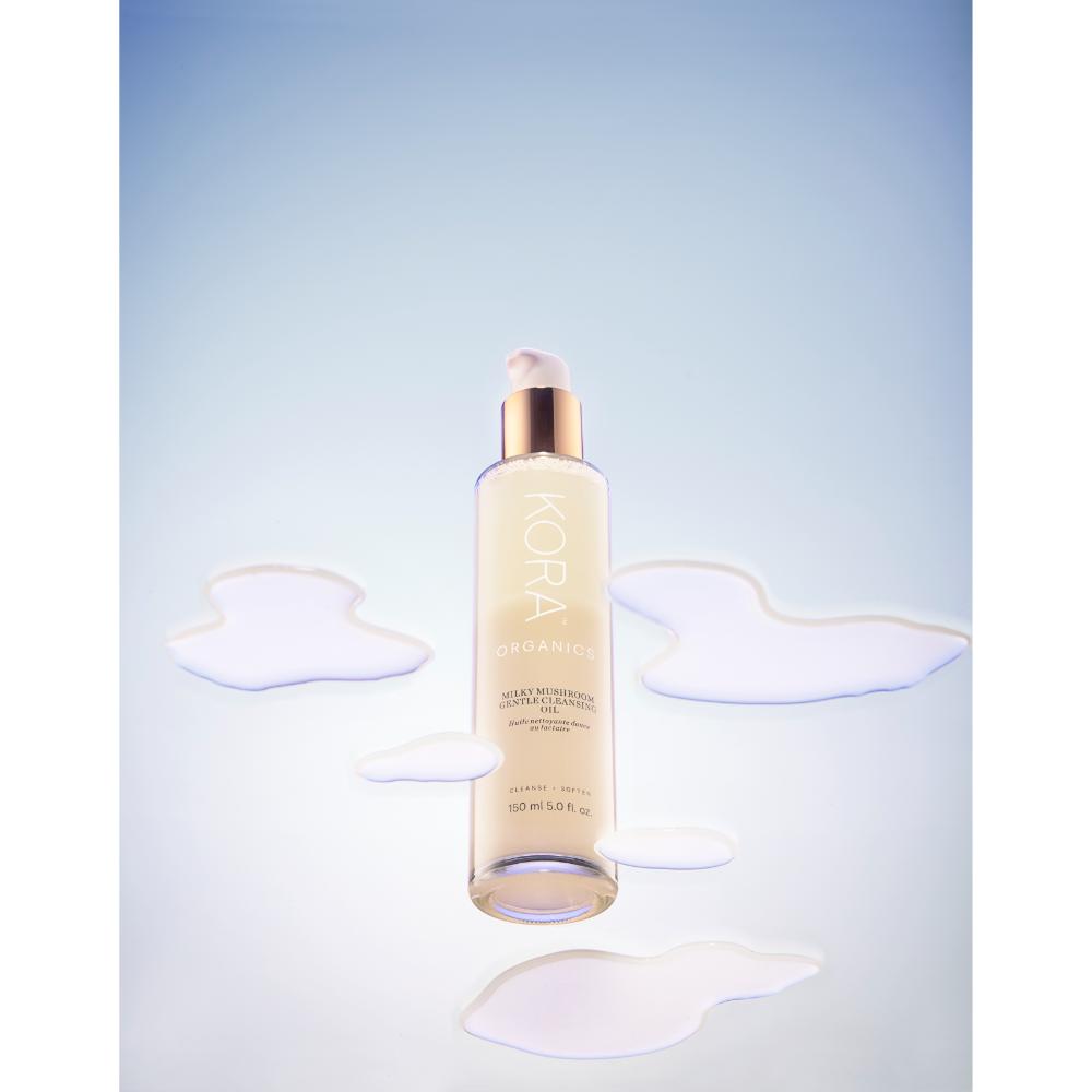 Kora Organics Milky Mushroom Gentle Cleansing Oil Removes Makeup Dirt Oil For Clear Soft Smooth Skin
