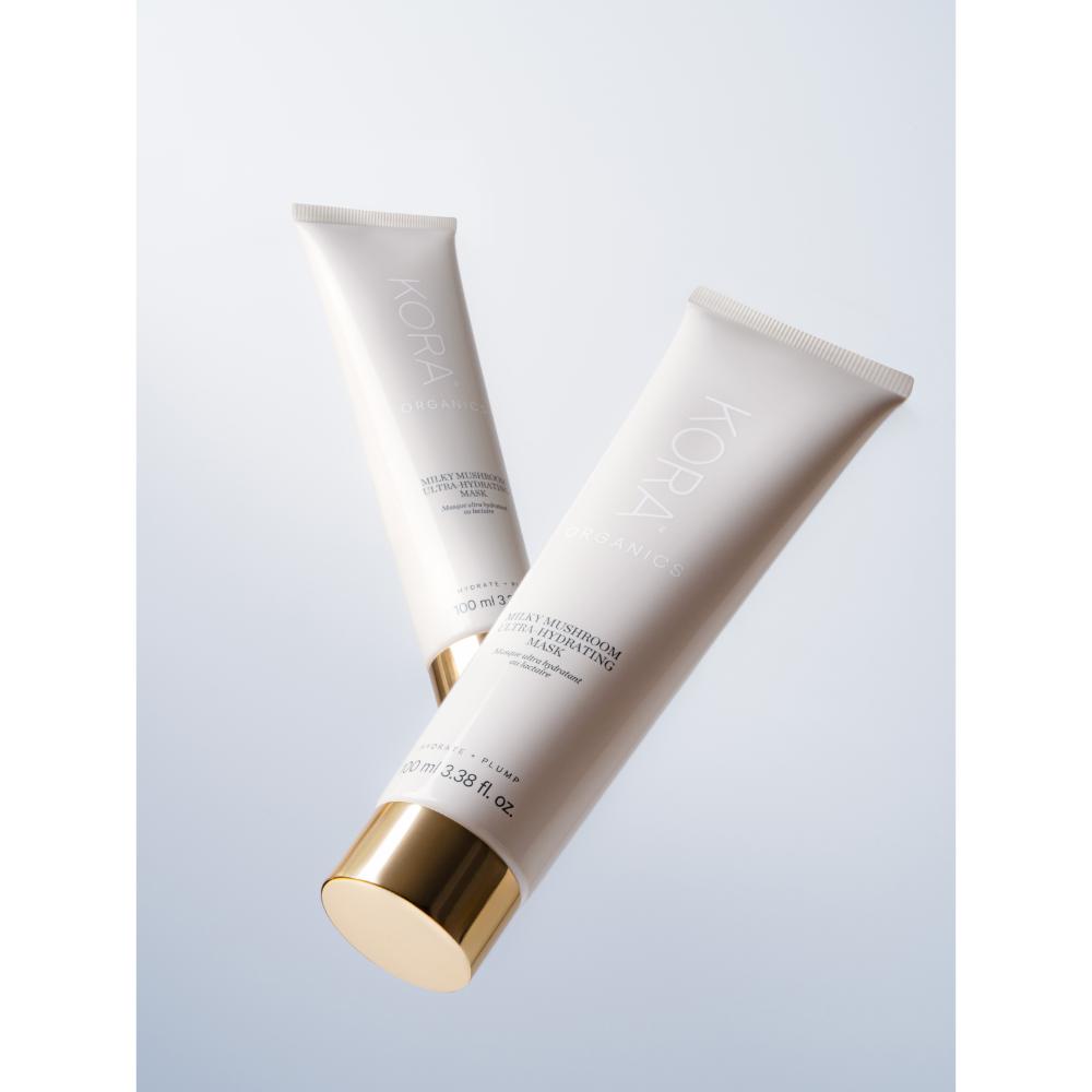 Kora Organics Milky Mushroom Ultra-Hydrating Mask Deeply Hydrates Plumps Revives With Aloe Glycerin